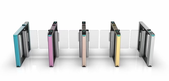 40W Motor Power Swing Barrier Turnstile for Smooth Entry Management 120*1400 Mm *980 mm