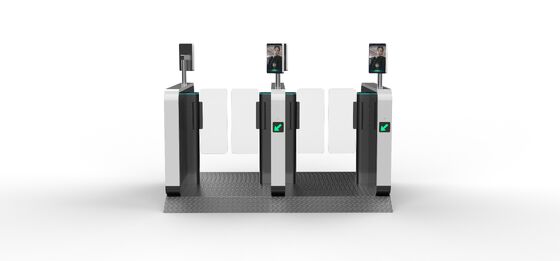 Buy Electronic Entrance Security Turnstile Face Recognition Stainless Steel Rotating Door AB Servo Motor for Subway Airport Airport online manufacture