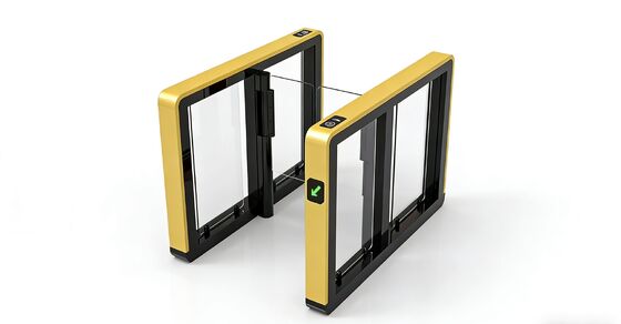Buy Golden Color Smart Speed Turnstile Gate with Card Reader online manufacture