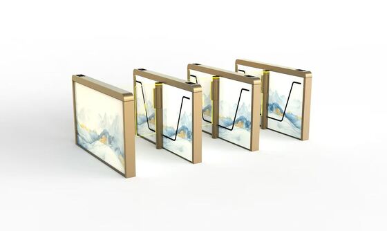 Buy Hot Sale 304 Stainless Steel Speed Gate High Speed 0.2s Low Noise Servo Motor Access Control Turnstiles online manufacture