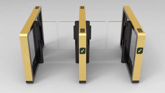 Buy Facial recognition Automatic Golden Speed gate turnstile School turnstile with Servo Motor online manufacture