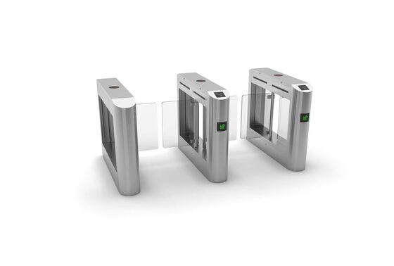 Buy Swing Barrier Turnstile RFID Face Recognition For The Commercial Center online manufacture