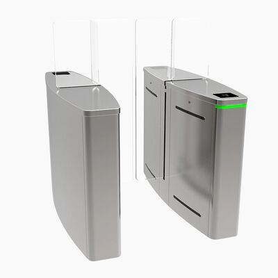Buy Finger Print Reader Entrance Control Sliding Barrier Automated Entrance Gym Membership Turnstile online manufacture