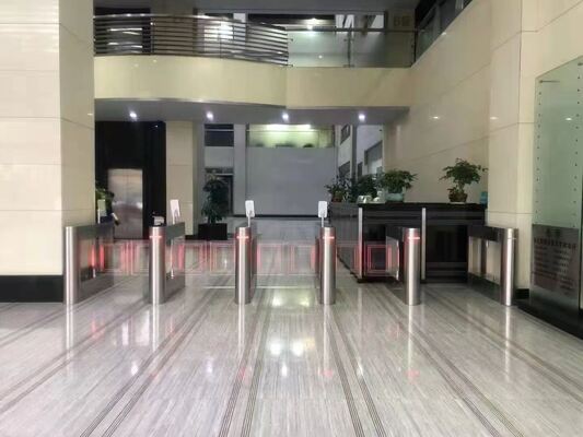 Buy Factory High-Quality Materials Fast Speed University Swing Barrier Gate Flap Turnstile online manufacture