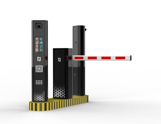 Buy Commercial Centre Trackless Steel Automatic Parking Barrier Gate Roadway-Folding Road Boom online manufacture