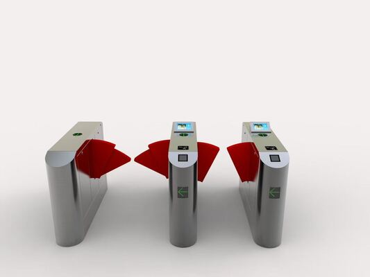 Buy Smart Speed Pedestrian Control Flap Barrier Gate for Supermarket Turnstile online manufacture