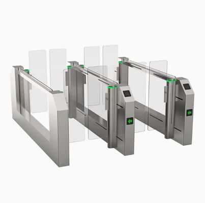 Buy Automatic Ab Swing Airport Speed Pedestrian Barrier Gate For Gym Customs Government Agencies online manufacture