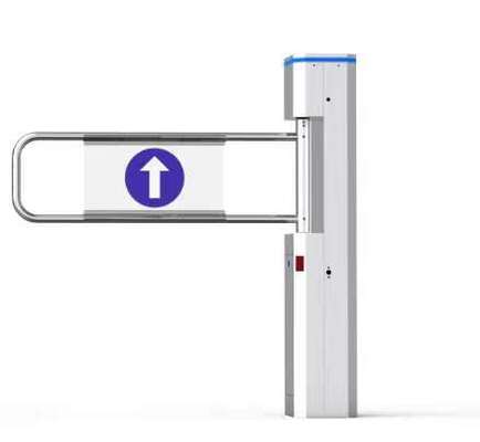 Buy RS485 Relay Swing Barrier Turnstile Stainless Steel Speed Gate for University online manufacture