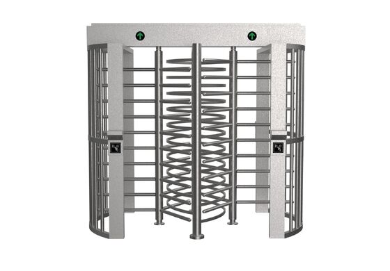 Buy Silver Color Full Height Turnstiles  Anti Clamp Safety Wings to Prevent Injuries online manufacture