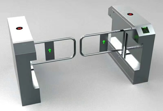 Face Recognition Integrated Access Control Barrier Turnstiles Gate