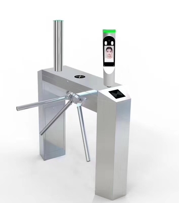 Facial Recognition SUS304  RFID Biometric Tripod Turnstile