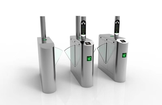 Face Recognition SUS316 Stainless Steel Train Station Turnstile