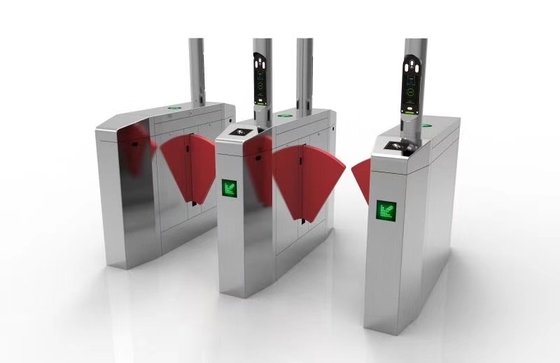Face Recognition SUS316 Stainless Steel Train Station Turnstile