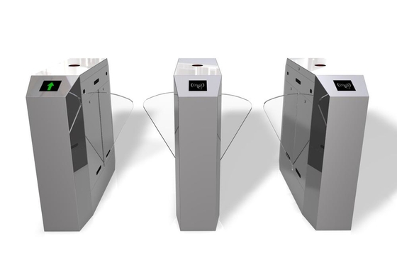 RS485  Fingerprint Barcode RFID Facial Recognition Turnstile
