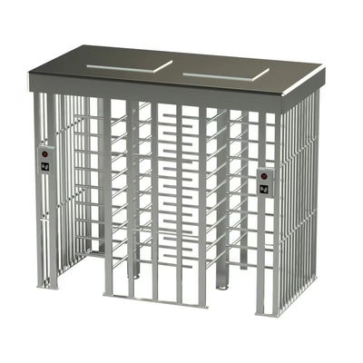 Biometric Access  Double Lane SUS 304 Full Height Turnstiles