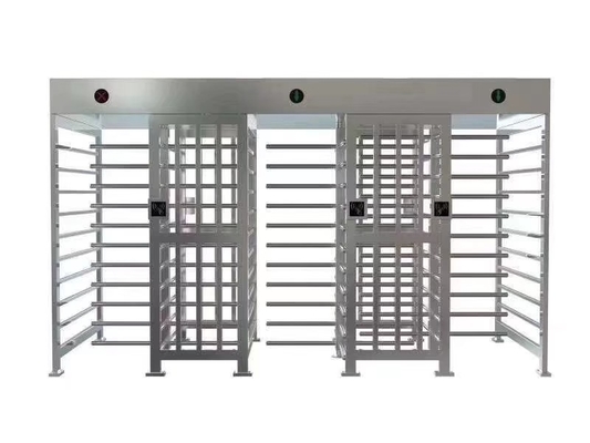 Anti Intrusion Three Lane 30 Watt Full Height Turnstiles