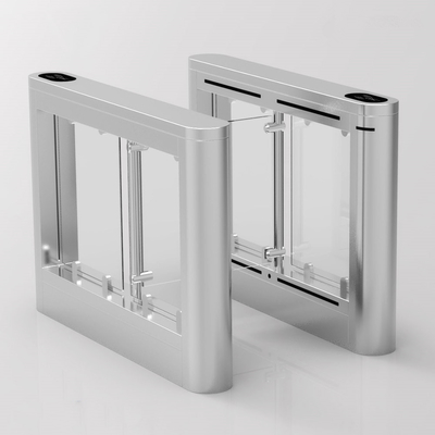 800mm Lane Width DC Motor Swing Barrier Turnstile For Subway