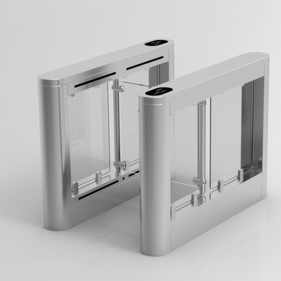 800mm Lane Width DC Motor Swing Barrier Turnstile For Subway