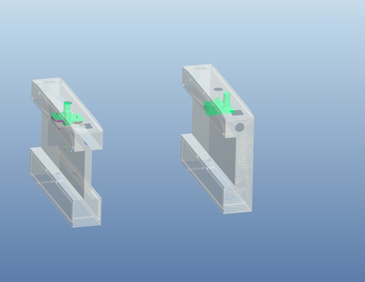 ID Card DC Motor SUS304 Waist Height Turnstile