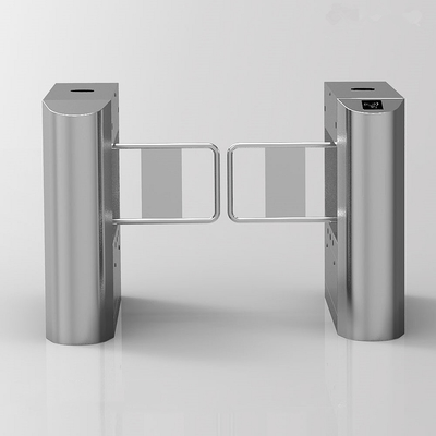 Anti Trailing Office Building DC24V 304 Stainless Steel Turnstile