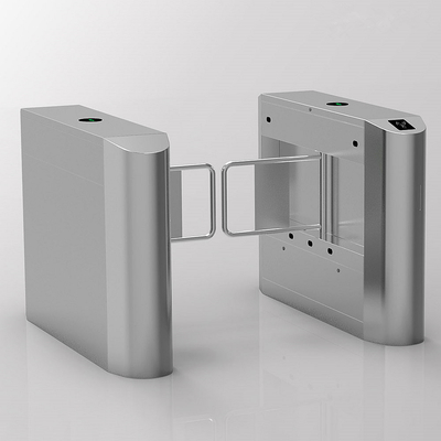 Anti Trailing Office Building DC24V 304 Stainless Steel Turnstile