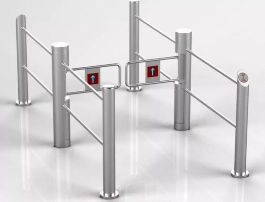 Infrared Sensor SS304 DC 24V Supermarket Swing Gate