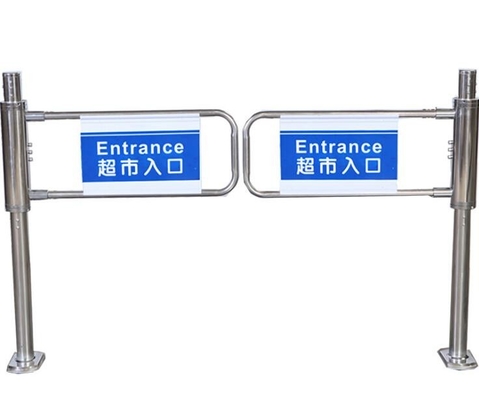Hand Push DC24V SUS304 Supermarket Entry Gates