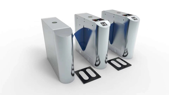 AC220V SS304 Flap Barrier Turnstile Metro Gate
