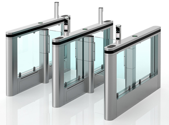 316 Stainless Steel Temp Detector Facial Recognition Turnstile