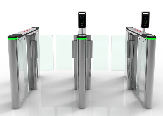 316 Stainless Steel Temp Detector Facial Recognition Turnstile