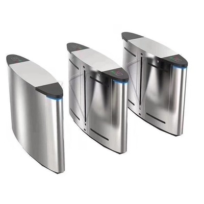 Disabled Pedestrians Direct Drive 316SS Flap Barrier Turnstile