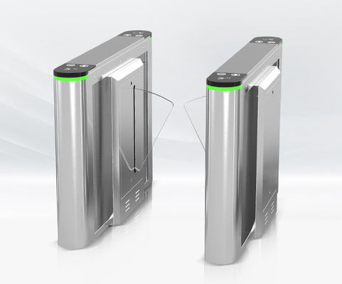 Slim Body Soft Wing 600mm RS485 Retractable Flap Barrier