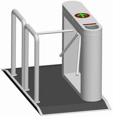 Dry Contact 304 Stainless Steel Ticket Tripod Turnstile Gate