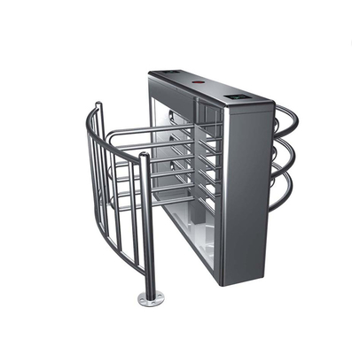 Rotary RFID Access SS316 Waist Height Turnstiles