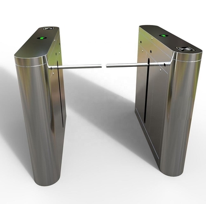 SUS304 Stainless Steel RFID Reader Drop Arm Turnstile