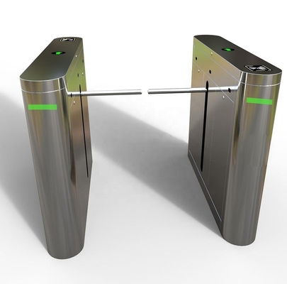 SUS304 Stainless Steel RFID Reader Drop Arm Turnstile