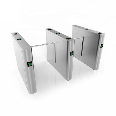 Bidirectional Mifare Card Reader Drop Arm Turnstile