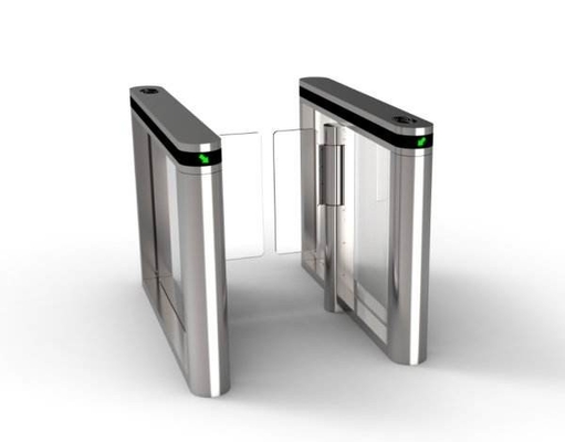 Glass Arms SS316 Servo Motor Speed Gate Turnstile