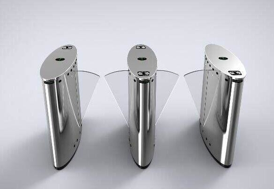 Direct Drive SUS316 Mifare Card Automatic Flap Barrier