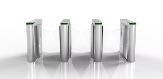 Anti Breakthrough Acrylic Wing Flap Barrier Turnstile