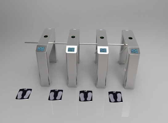 316 Stainless Steel RS485 ESD Turnstile Gate System