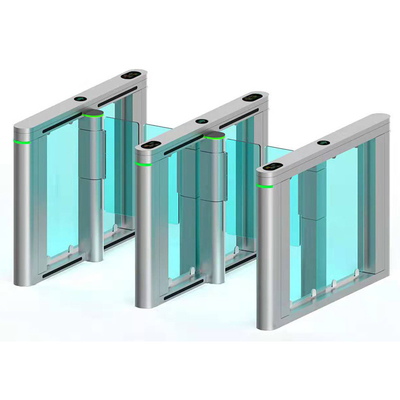 Anti Static  Barcode RFID Fingerprint GB304 Speed Gate Turnstile