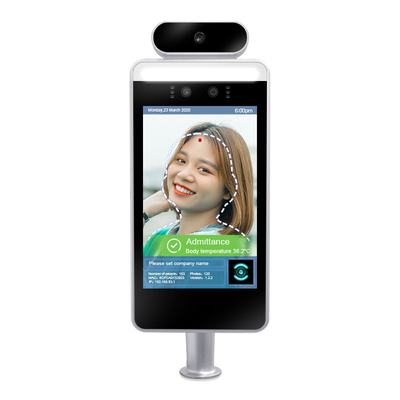 Dual  6mm Lens Face Recognition Infrared Thermometer