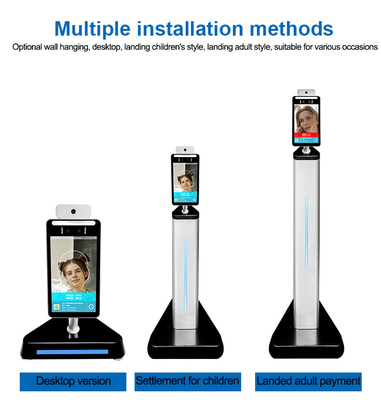 200W Pixels Face Recognition Infrared Thermometer