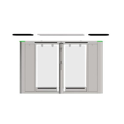 Temperated Glass Full Height SUS316 Stainless Steel Swing Gate