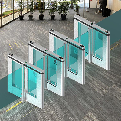 Infrared Bidirectional Facial Recognition Swing Barrier Turnstile
