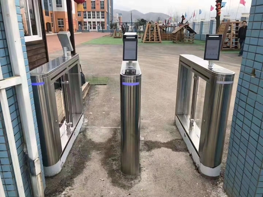 Dual Direction Half Height SUS 304 Swing Barrier Turnstile