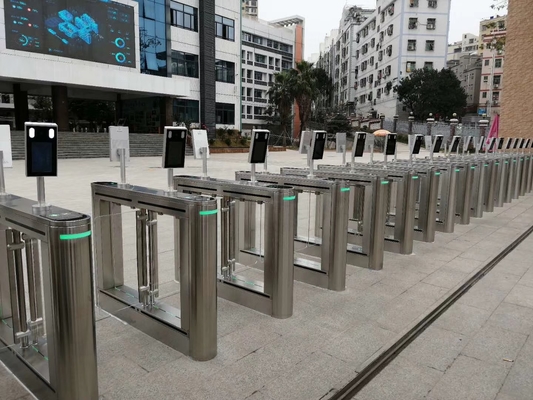 304 Stainless Steel Half Height Turnstile For School Entrance