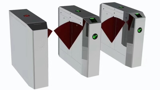 650mm Lane Flap Barrier Turnstile For Subway Station