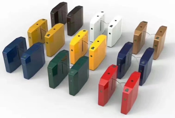 Biometric Access Control SUS304 Flap Barrier Turnstile